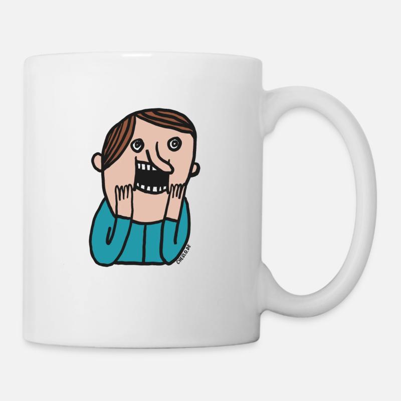 merveilleusement - Mug blanc - blanc