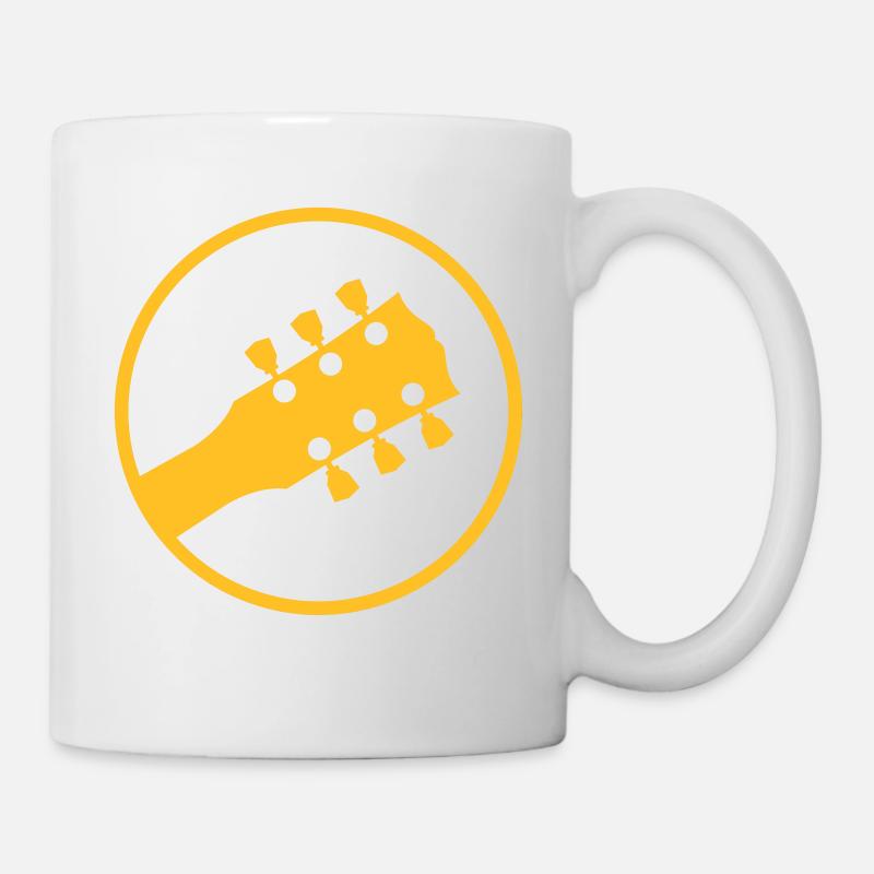 Guitare électrique - Mug blanc - blanc
