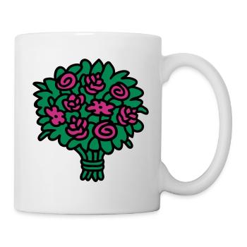 Bouquet 3 - Mug - white - Right