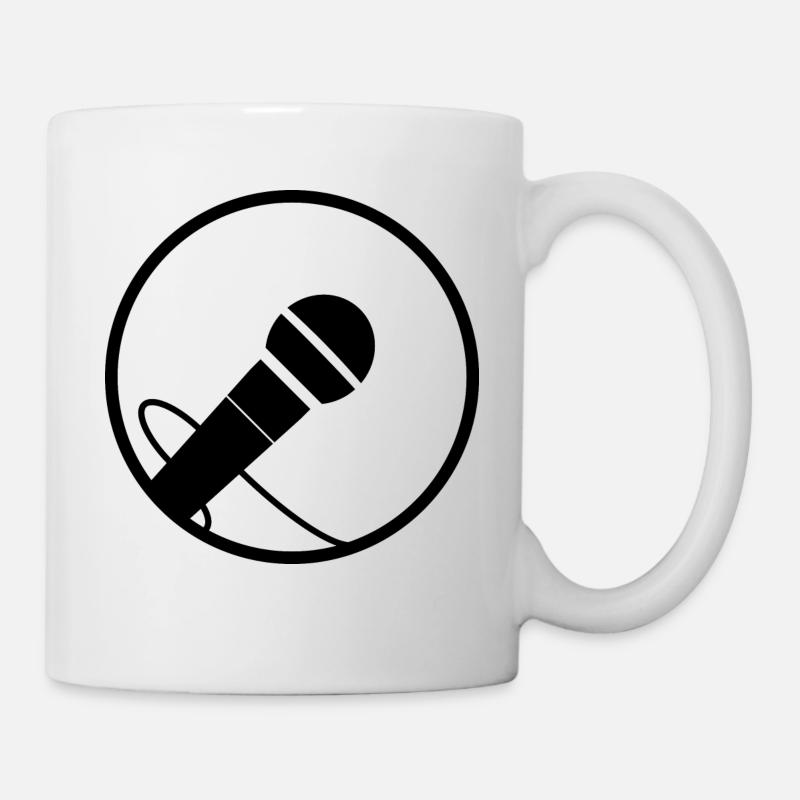 Cercle micro - Mug blanc - blanc
