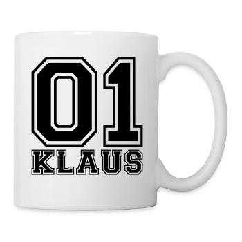 Klaus - Nom - Mug blanc - blanc - Droite