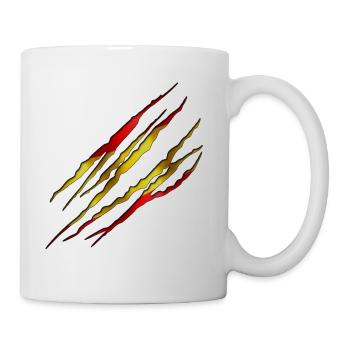 Spain Slit open 001 AllroundDesigns - Mug - white - Right