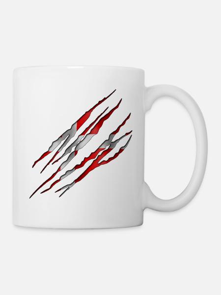 Denmark Slit open 001 AllroundDesigns - Mug - white