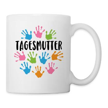Tagesmutter - Tasse - Weiß - Rechts