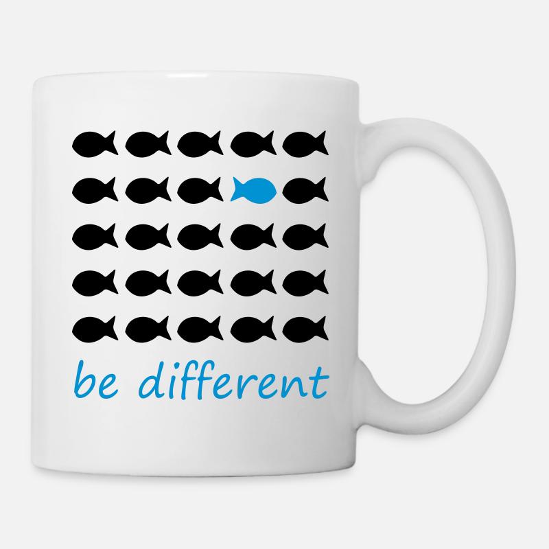 be different - Tasse - Weiß