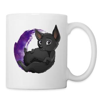 Galaxy Black Kelpie - Tasse - Weiß - Rechts