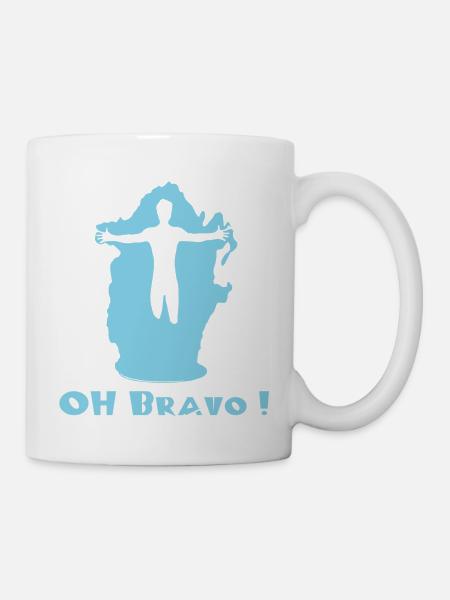 Beckett Oh,Bravo ! - Mug blanc - blanc