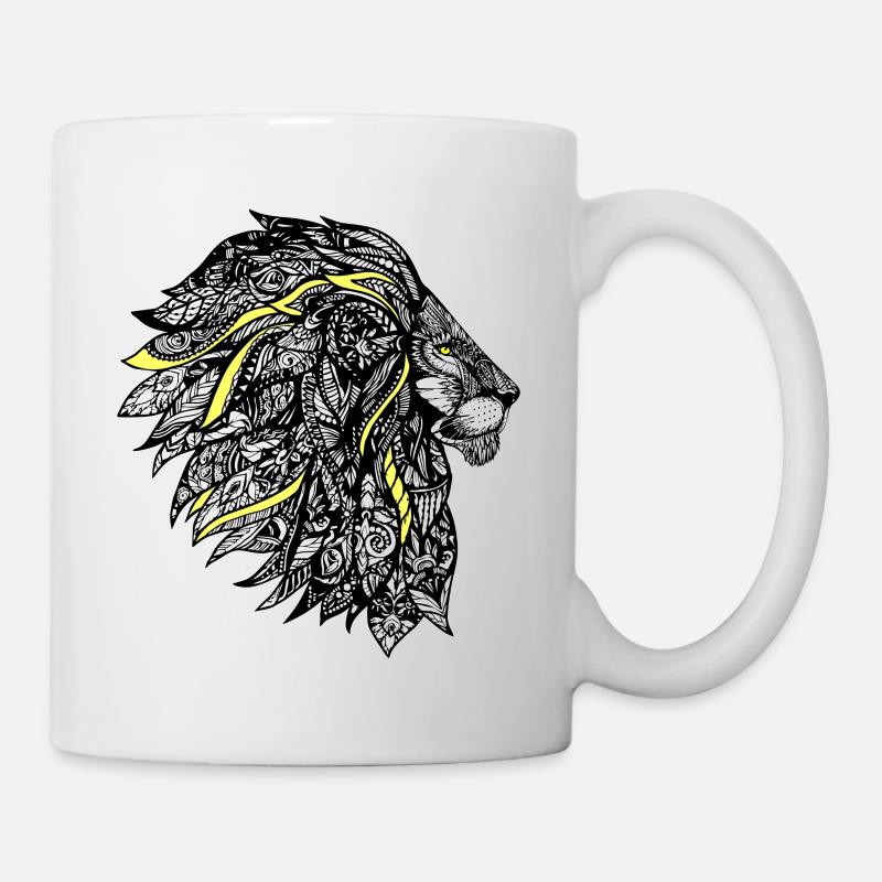 Lion - Mug blanc - blanc