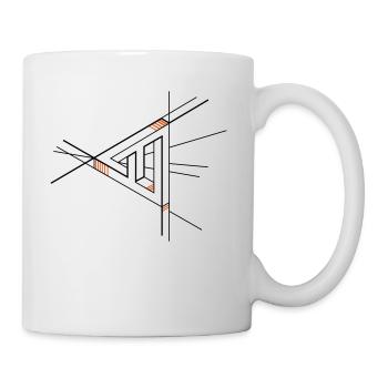 centre Penrose - Mug blanc - blanc - Droite