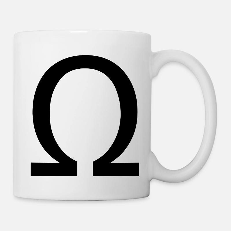 ohm - Tasse - Weiß