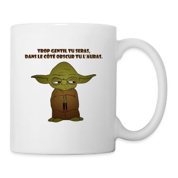 Trop gentil tu seras ... - Mug blanc - blanc - Droite