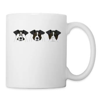 Funny dogs - Mug - white - Right