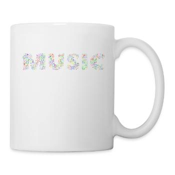 musique - Mug blanc - blanc - Droite