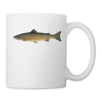 Lachs - Tasse - Weiß - Rechts