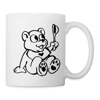Baby Teddy - Tasse - Weiß - Rechts