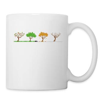 seasons - Tasse - Weiß - Rechts