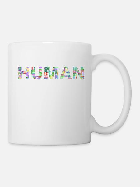 Human - Mug blanc - blanc
