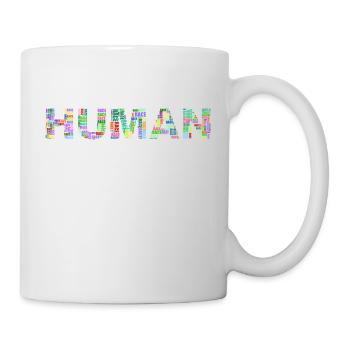Human/Race - Tasse - Weiß - Rechts