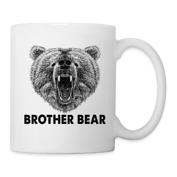 Cool Brother Bear Wild Grizzly Bear Gifts for bro - Mug - white - Right