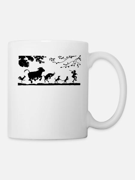 animals - Mug - white