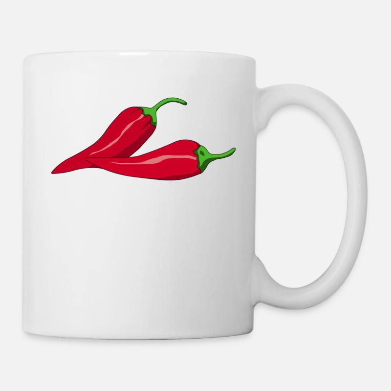 pepperoni - Mug blanc - blanc