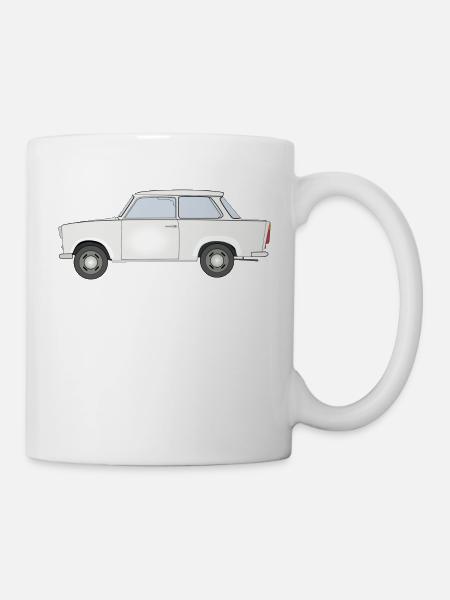 Trabbi nostalgie design - Mug blanc - blanc
