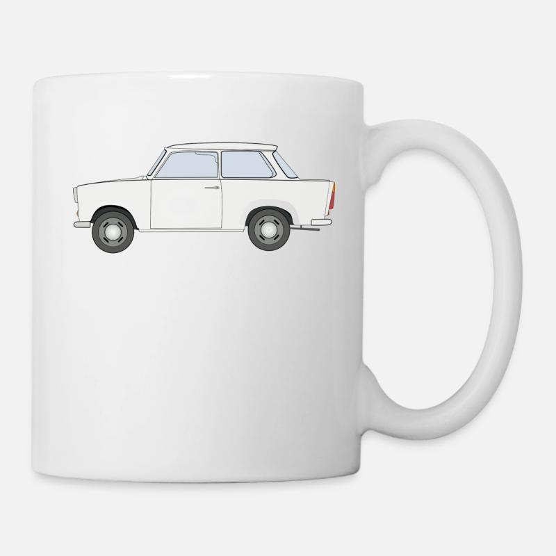 Trabbi nostalgie design - Mug blanc - blanc