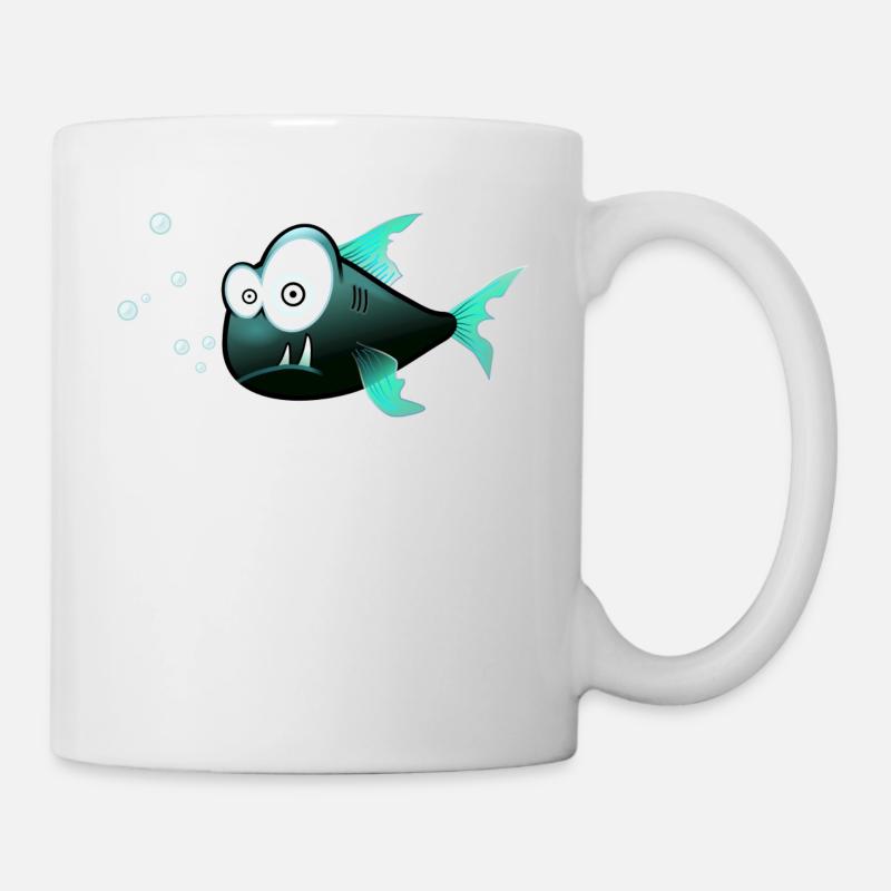 Fisch - Tasse - Weiß