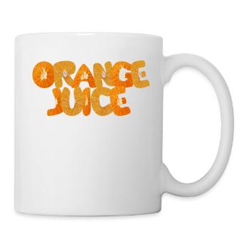 orange juice - Mug - white - Right