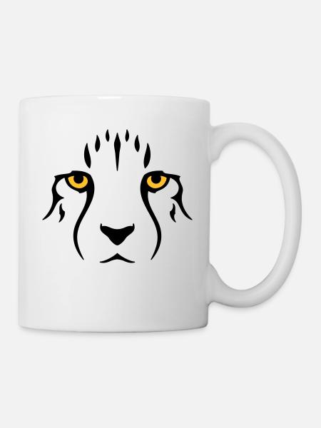 Jeune guépard - Mug blanc - blanc