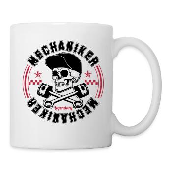 Legendary Mechaniker - Tasse - Weiß - Rechts