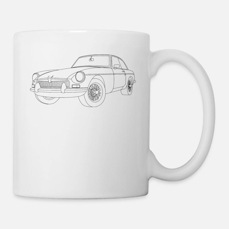 MGB - Tasse - Weiß