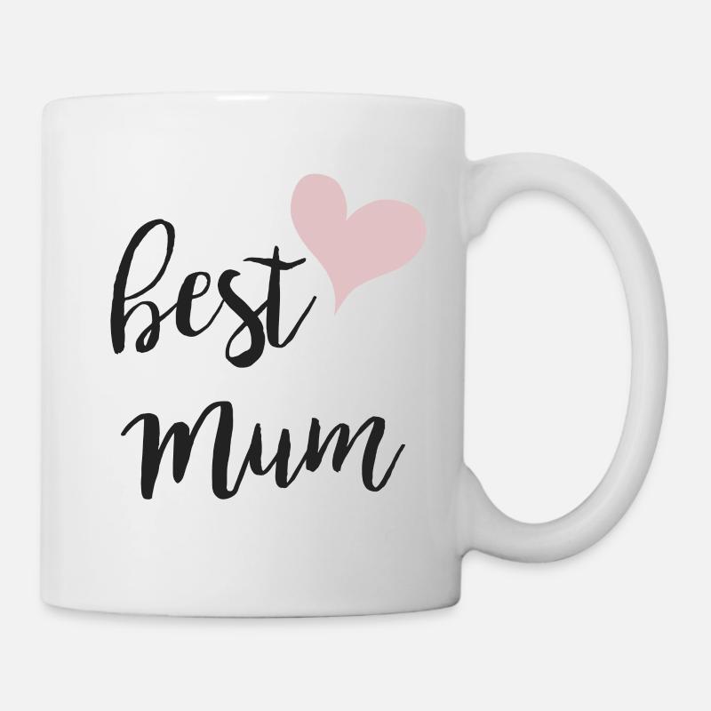 best mum - Mug - white