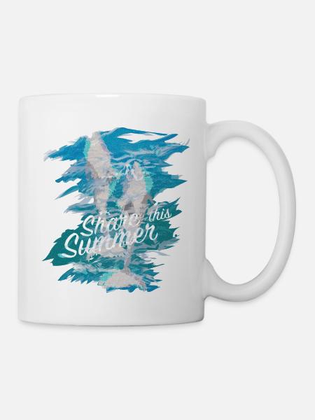 Dolphins - Mug - white
