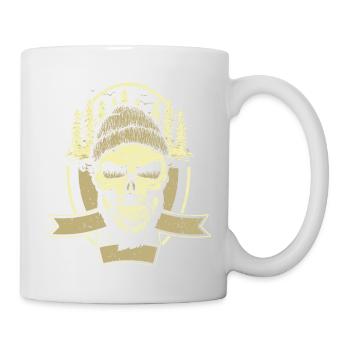 BOIS SAW BOINSAW CADEAU FOREST FÖRSTER PROFESSION - Mug blanc - blanc - Droite