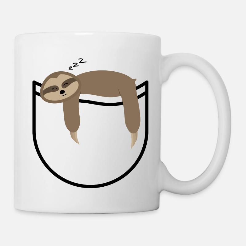 Pocket sloth - Mug - white