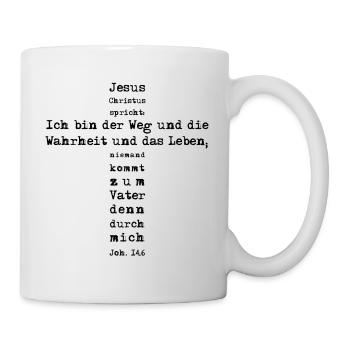 I am the way - John 14:6 - Mug - white - Right