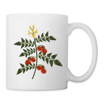 Veganer Vegetarier Tierschutz Geschenkidee - Tasse - Weiß - Rechts