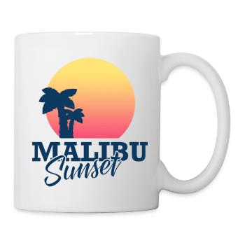 Malibu Sunset - Mug blanc - blanc - Droite