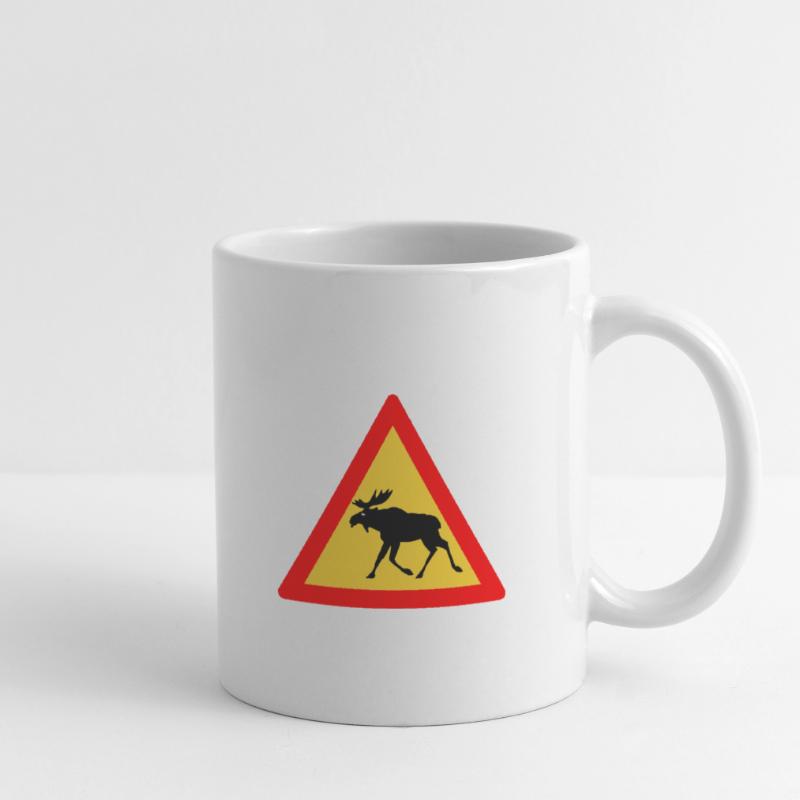 Grumpy Elch Tasse
