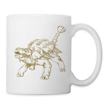 Ankylosaurus - Mug - white - Right