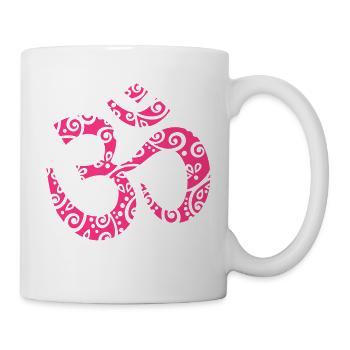 OM Mantra hinduism buddhism meditation Religion - Mug - white - Right