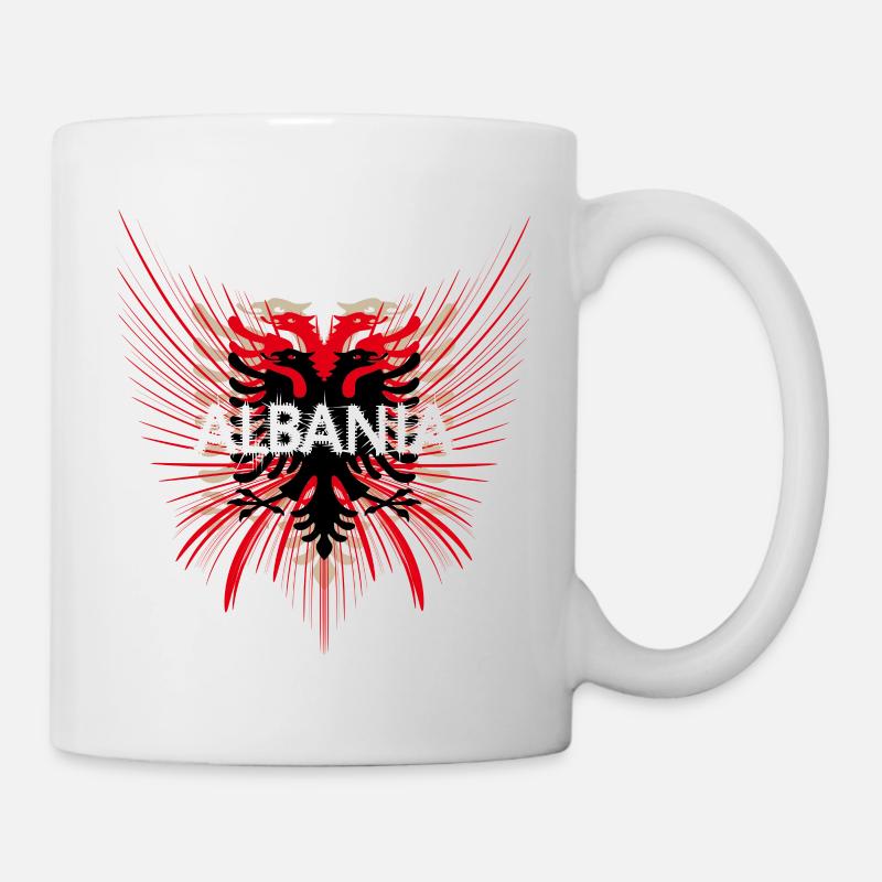 ALBANIA - Tasse - Weiß