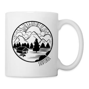 Tyrol South Tyrol Alps Mountains Gift - Mug - white - Right