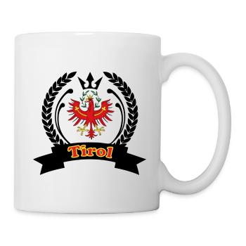 Schönes Tirol Motiv für sie und ihn. - Tasse - Weiß - Rechts