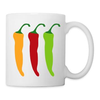 chili - Tasse - Weiß - Rechts