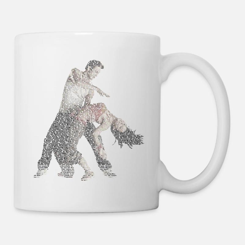 idée cadeau histoire de danse bachata - Mug blanc - blanc