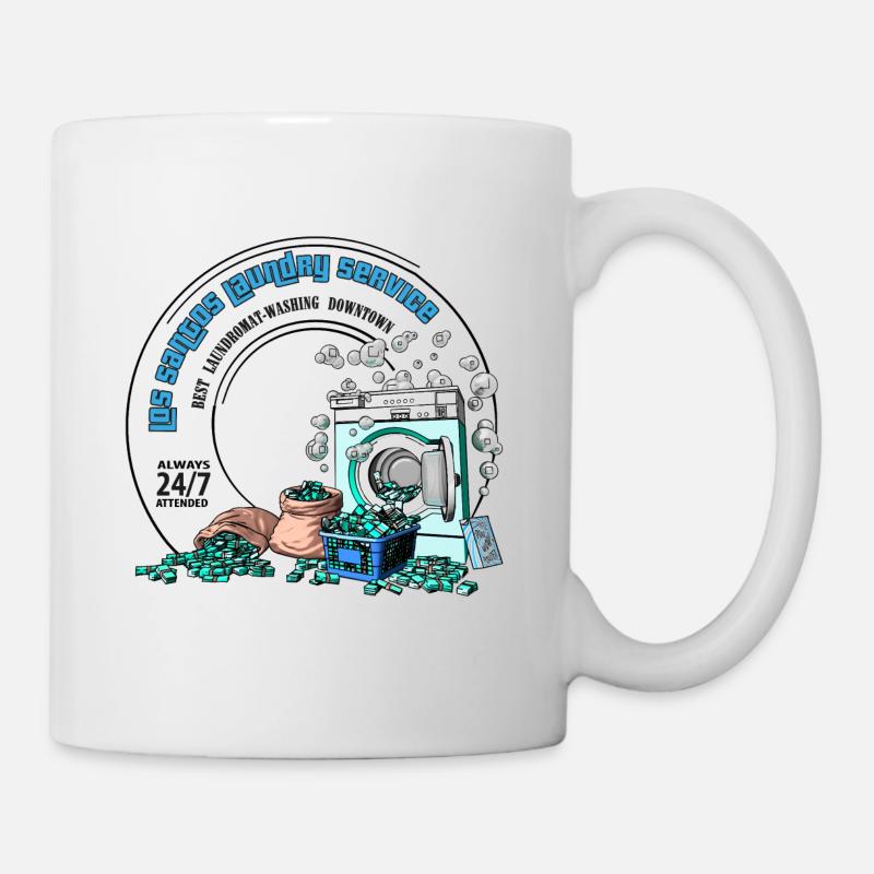 los santos coin laundry - Mug blanc - blanc