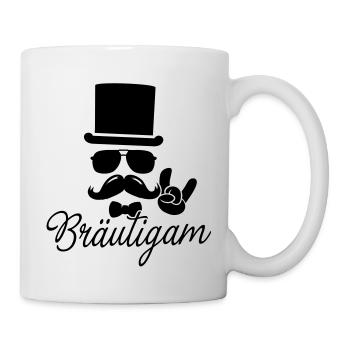 Groom wedding shower groom bachelorette wedding - Mug - white - Right
