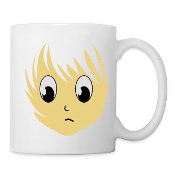 Anime Girlie Manga Girl femme 3c - Mug blanc - blanc - Droite